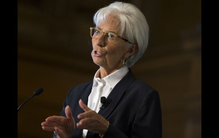 Christine Lagarde asegura que en economías avanzadas, la situación es más optimista. AP / E. Vucci