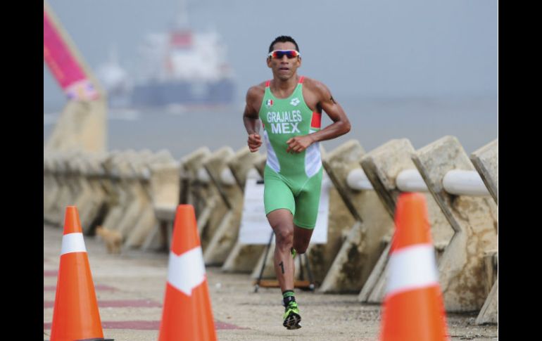 Crisanto Grajales es el único mexicano con boleto asegurado para Río 2016. MEXSPORT / A. Macías