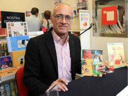 Hinojosa afirmó que ''el problema de los niños con los libros, no consiste en el tema, sino en el tratamiento que se le da''. NTX / ARCHIVO