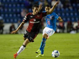 El equipo Rojinegro empató a un gol con La Máquina, que tenía un jugador menos. NTX / A. Pérez