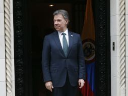 Santos afirma que su paso por EU significó una 'gira muy positiva para el país' tras el compromiso con las FARC. AP / J. DeCrow