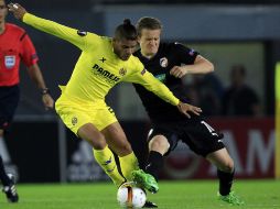 El mexicano Jonathan dos Santos inició el partido como titular. AP / A. Saiz