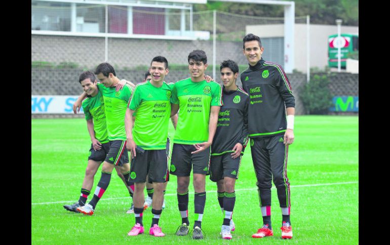 rving Lozano, Rodolfo Pizarro, Érik Aguirre y Raúl Gudiño son de los jugadores clave para que el Tricolor logre el pase a Río. MEXSPORT /