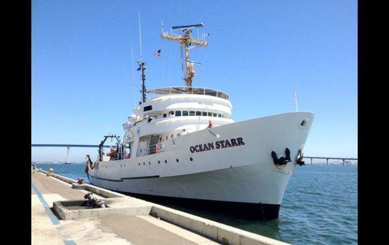 A bordo del Ocean Starr estarán durante dos meses detectando a la especie. FACEBOOK / SEMARNAT