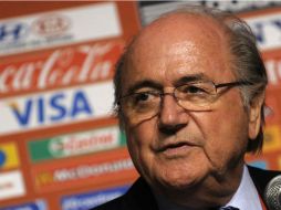 Blatter había anunciado que abandonará la presidencia en 2016, cuando se elija a su sucesor. AFP / G. Guercia