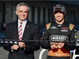 El jefe de Gobierno capitalino acude a la reinauguración del Autódromo de los Hermanos Rodríguez en la Ciudad de México. AFP / R. Schemidt