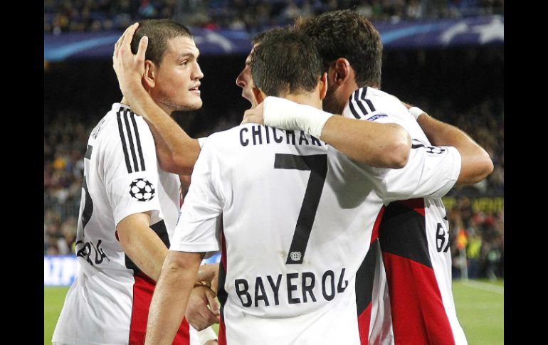 El equipo de Javier Hernández quiere dejar atrás el mal rato. EFE / ARCHIVO