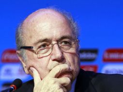 Blatter insiste en que no presentará una nueva candidatura en las elecciones del 26 de febrero. NTX / ARCHIVO