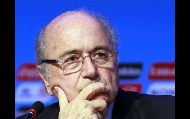 Blatter insiste en que no presentará una nueva candidatura en las elecciones del 26 de febrero. NTX / ARCHIVO