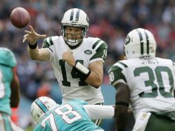 Por los vencedores, Fitzpatrick completó 16 pases de los 19 que intentó. AP / T. Ireland