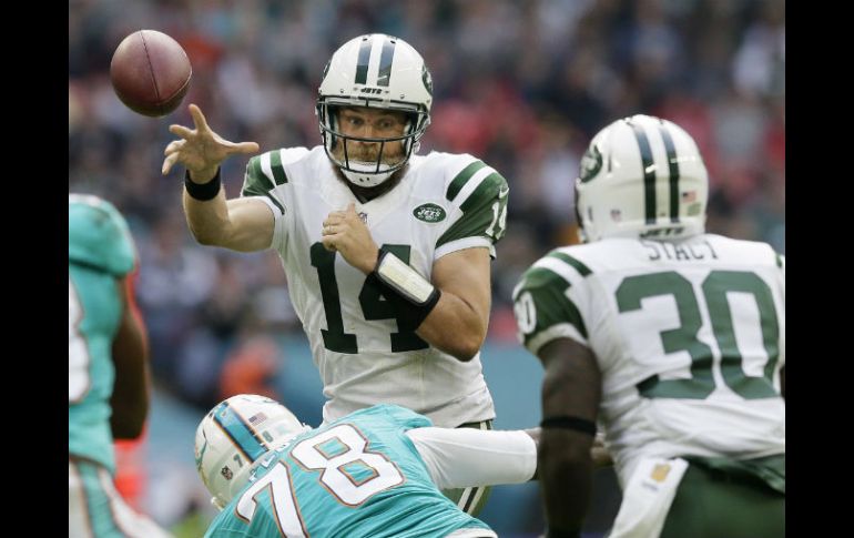 Por los vencedores, Fitzpatrick completó 16 pases de los 19 que intentó. AP / T. Ireland