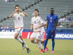 Gol de Raúl López al minuto 73 vía penalti, fue lo único que pudo hacer el cuadro mexicano ante el conjunto caribeño. MEXSPORT / O. Martínez