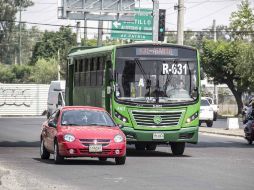 En la metrópoli hay 270 derroteros del transporte público. EL INFORMADOR / ARCHIVO