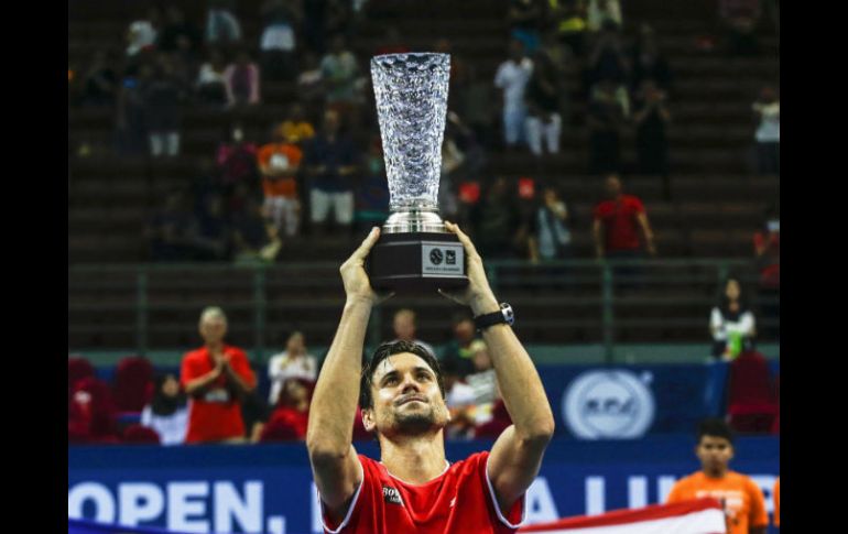 Con este título Ferrer logró su cuarta corona en 2015. EFE / F. Ismail