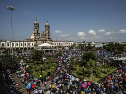 La misa de bienvenida en la Basílica de Zapopan se recorrerá en horario. Será a las 12 horas por el incremento de peregrinos. EL INFORMADOR / ARCHIVO