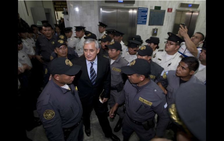 Otto Pérez Molina, ex presidente de Guatemala, se encuentra preso por casos de corrupción. EL INFORMADOR / ARCHIVO