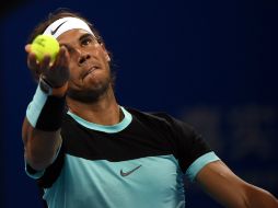 Nadal mostró cierta mejora respecto al debut. AFP / G. Chai