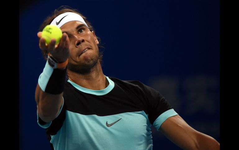 Nadal mostró cierta mejora respecto al debut. AFP / G. Chai