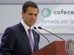 Peña Nieto habló durante la 'Jornada por la Competencia'. YOUTUBE / Gobierno de la República