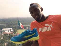 Bolt se presentó en una tienda departamental de Polanco donde realizó una campaña promocional. TWITTER / @PUMAmexico