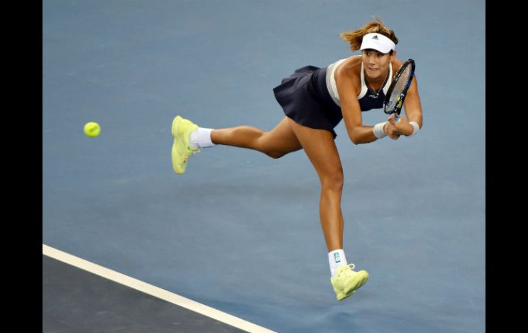 En el cuadro femenino, memorable fue la trabajada victoria de Garbiñe Muguruza. AFP / G. Baker