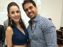 Alejandra García y Pedro Romo, coprotagonistas de la telenovela ''Amor de barrio''. EL INFORMADOR / ESPECIAL