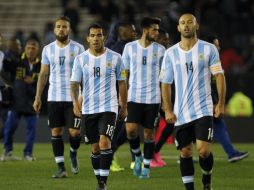 Argentina mostró su imagen más pálida y sufrió la ausencia de su líder y capitán, Lionel Messi. AP / S. Filipuzzi