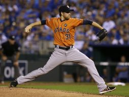 Collin McHugh se llevó la victoria, lanzó seis entradas, aceptó cuatro hits y dos carreras limpias. AP /  O. Wagner