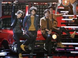 El grupo mexicano CD9 tuvo una presentación durante la ceremonia de entrega. AP / C. Pizello