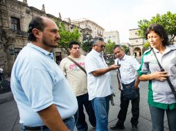 Choferes de Sistecozome pararon labores el pasado martes para exigir el pado de diferentes adeudos. EL INFORMADOR / ARCHIVO