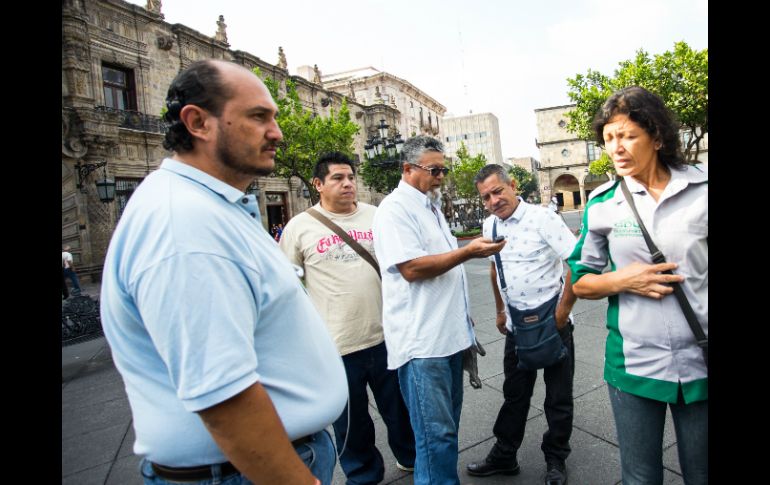 Choferes de Sistecozome pararon labores el pasado martes para exigir el pado de diferentes adeudos. EL INFORMADOR / ARCHIVO