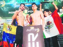 pesaje por el campeonato ligero del Consejo Mundial de Boxeo. ESPECIAL /