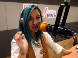 Karina Torres, de EXA FM, tiene 14 años como locutora; por primera vez es nominada a los premios Monitor. EL INFORMADOR / M. Vargas