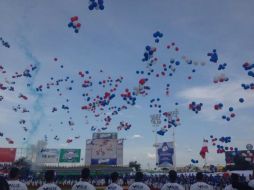 Los aficionados disfrutaron del gran espectáculo que ofrecieron en el estadio de Charros. EL INFORMADOR / J. Robles