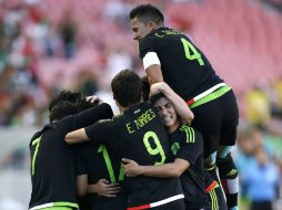 El equipo mexicano consiguió su pase a Río 2016. AP / R. Bowner