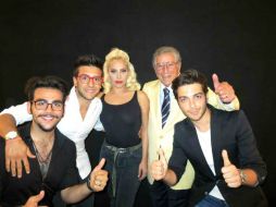 'Señorita Germanotta, ha sido un placer compartir con usted un escenario así de prestigioso', escriben. TWITTER / @ilvolo