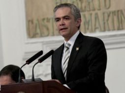 Miguel Ángel Mancera ve a delegados como aliados, señaló. NTX / ARCHIVO