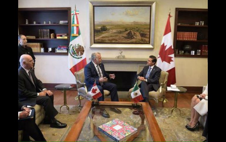 Quebec y México firmarán diversos memorandos de entendimiento para fortalecer su relación durante la visita de su primer ministro. TWITTER / @ruizmassieu