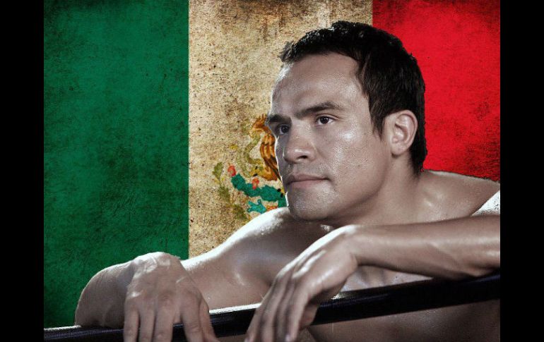 El peleador trabaja en la promoción de una función de boxeo, que se realizará el próximo 14 de noviembre en la Arena Coliseo. FACEBOOK / Juan-Manuel-Marquez