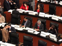 El Senado tuvo un largo y ríspido debate en la sesión de este martes. SUN / L. Godinez