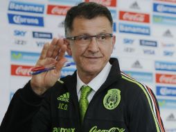 Juan Carlos Osorio señala que ahora tiene la posibilidad de cumplir su sueño. EFE / J. Méndez