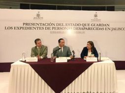 En conferencia de prensa se informó que en la mayoría de las denuncias no se tiene certeza de qué ocurrió con los desaparecidas. TWITTER / @FiscaliaJal