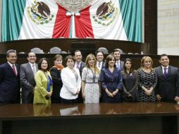 La gobernadora de Sonora, Claudia Pavlovich sostuvo un encuentro con diputados. TWITTER / @claudiapavlovic