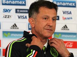 Juan Carlos Osorio fue presentado ayer como nuevo técnico de la Selección mexicana. NTX / F. García