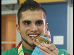 Iván García ganó medalla de oro los Juegos Centroamericanos de Veracruz, y otra en los Panamericanos de Toronto. TWITTER / @CONADE