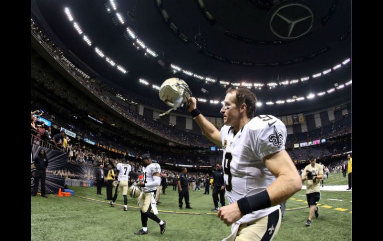 Drew Brees lanzó para 312 yardas con un pase de anotación. AFP / S. Gardner