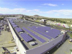 Hewlett Packard construyó tres mil 500 celdas solares en su planta de Toluquilla, que cubren 33% del total de la energía consumida. ESPECIAL /