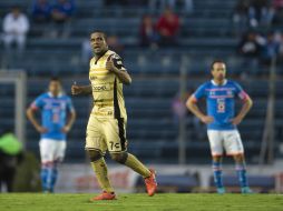 El ecuatoriano Christian Suárez da el empate para Dorados en el minuto 85 del juego. MEXSPORT / D. Leah