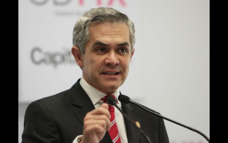 Miguel Ángel Mancera recuerda que la propuesta original era para el uso médico de la 'cannabis'. NTX / ARCHIVO