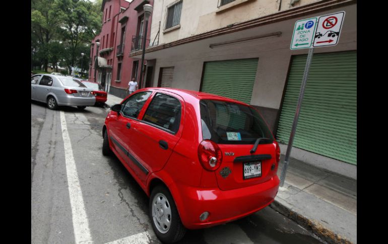 Metro Meters es la encargada de cobrar y administrar los espacios de parquímetros en la ciudad. NTX / J. Lira